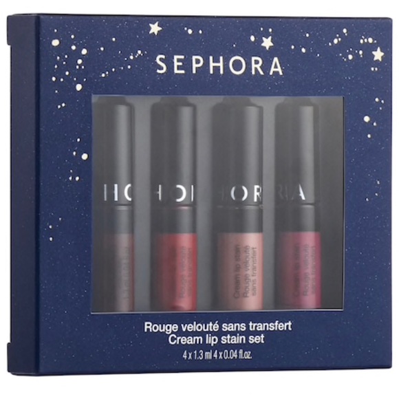 🆕Sephora 4 Pc Mini💋Lip Stain Set🆕 - Picture 3 of 7